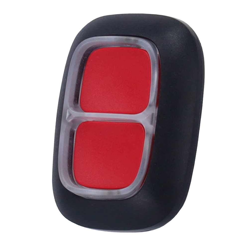 Ajax Doble botón de pánico Grado 2 color negro AJ-DOUBLEBUTTON-B