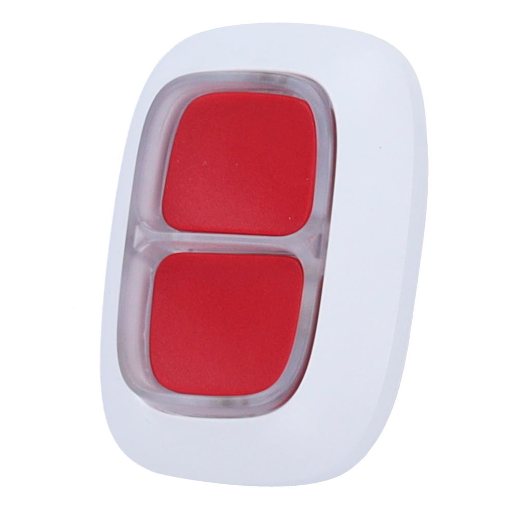 Ajax Doble botón de pánico Grado 2 color blanco AJ-DOUBLEBUTTON-W