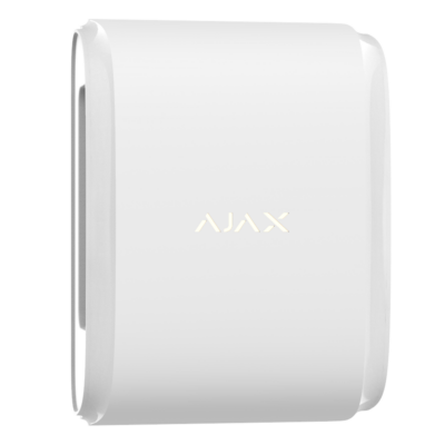 Ajax Detector PIR cortina dual exterior color blanco AJ-DUALCURTAINOUTDOOR-W