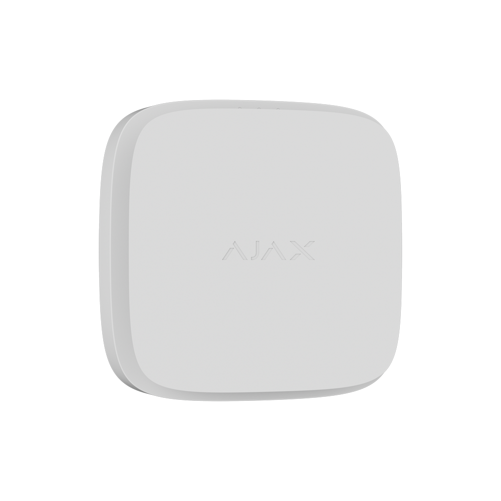 Ajax Detector de CO Baterías reemplazables color blanco AJ-FIREPROTECT2-C-RB-W