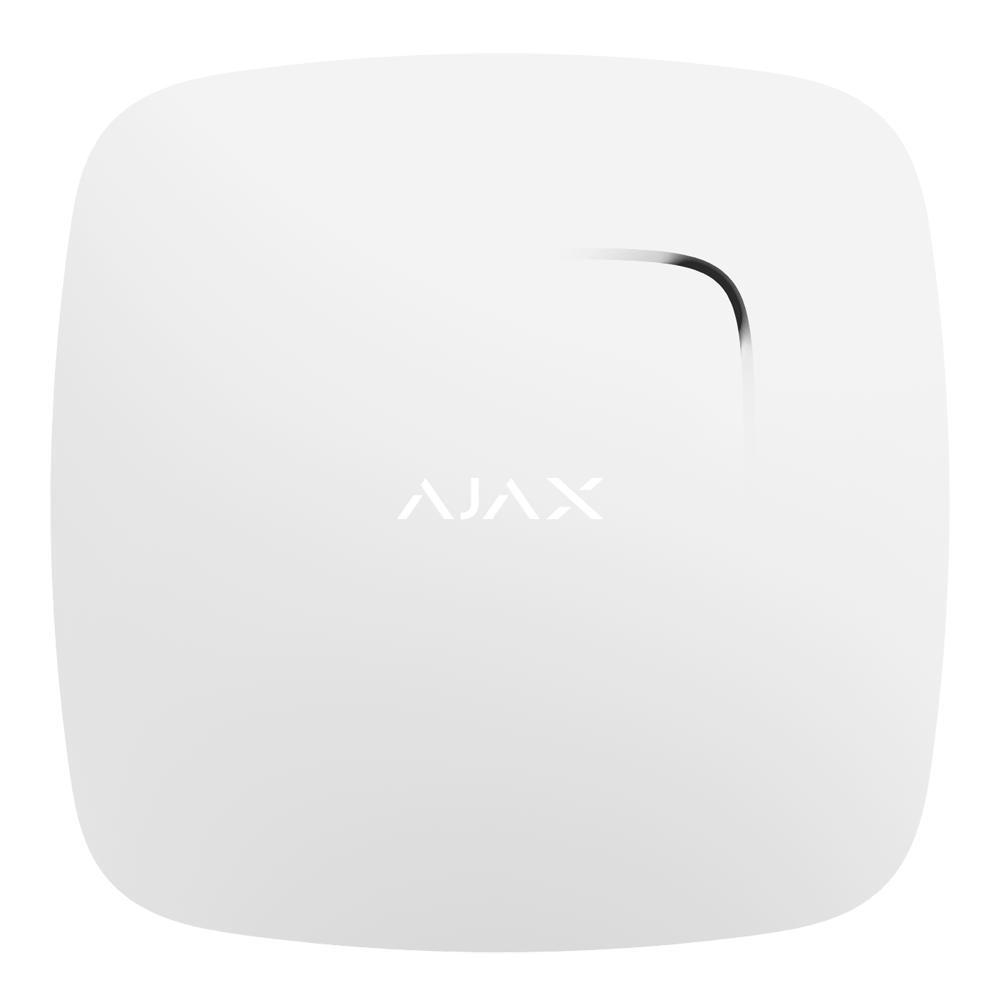 Ajax Detector de humo y CO Sensor de temperatura color blanco AJ-FIREPROTECTPLUS-W