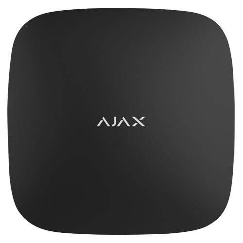 Ajax Central de alarma profesional color negro AJ-HUB2-4G-B