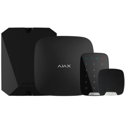 Ajax Kit de alarma profesional Certificado Grado 2 color negro AJ-HUBKIT-RENOVE2-B