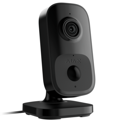 Ajax CCTV Cámara Cube IP 4 Mp Detección de objetos por IA color negro 4 MP AJ-INDOORCAM-4-B