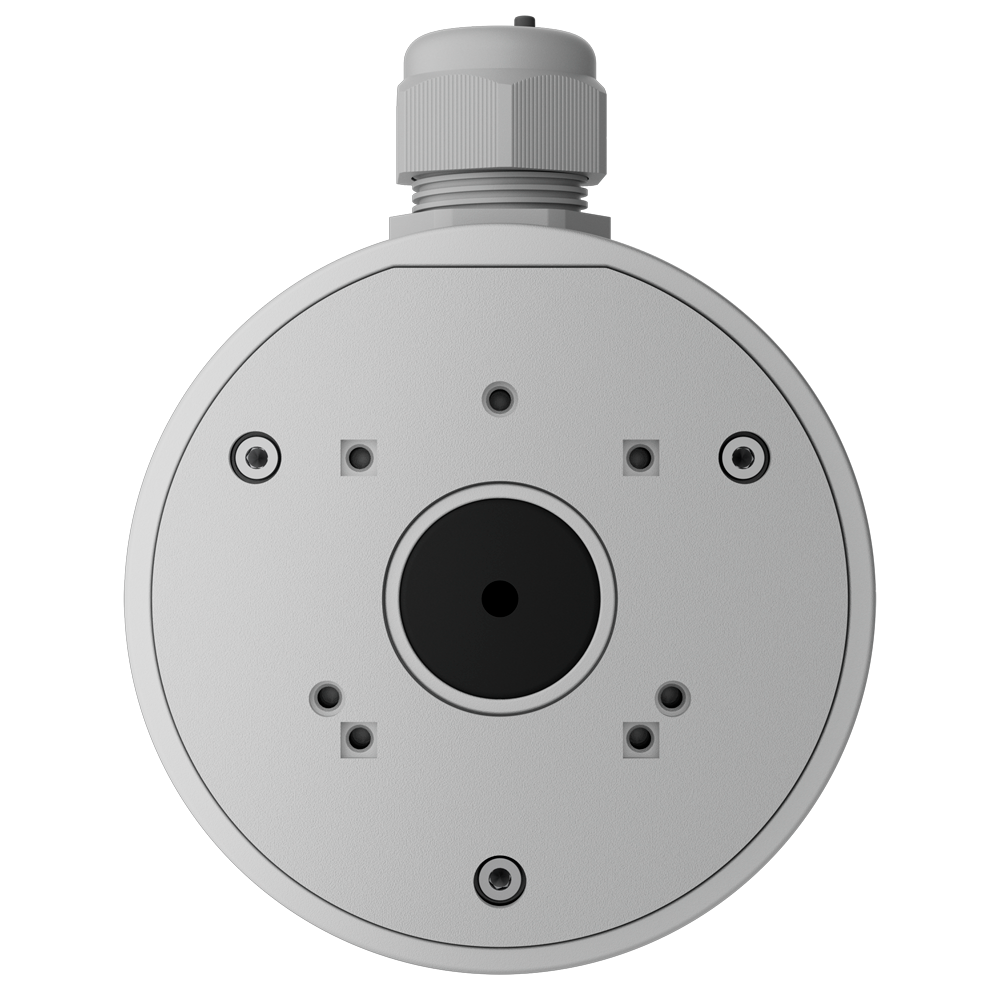 Ajax Caja de conexiones Para cámaras Bullet, Domo y Turret Ajax color blanco AJ-JUNCTIONBOX-W
