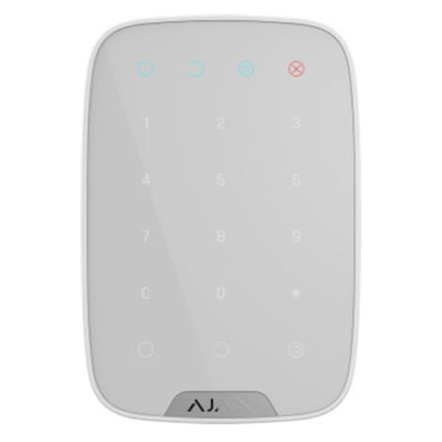 Ajax Teclado independiente Grado 2 color blanco AJ-KEYPAD-W