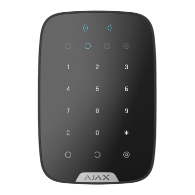 Ajax Teclado independiente con lector RFID color negro AJ-KEYPADPLUS-B