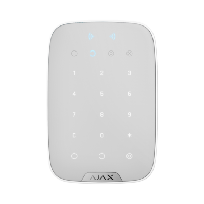 Ajax Teclado independiente con lector RFID color blanco AJ-KEYPADPLUS-W