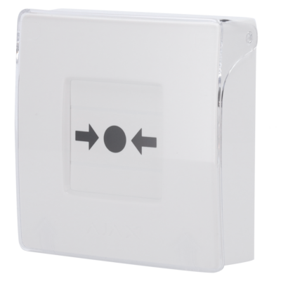 Ajax Botón manual de alarma de incendio blanco color blanco AJ-MANUALCALLPOINT-WHITE