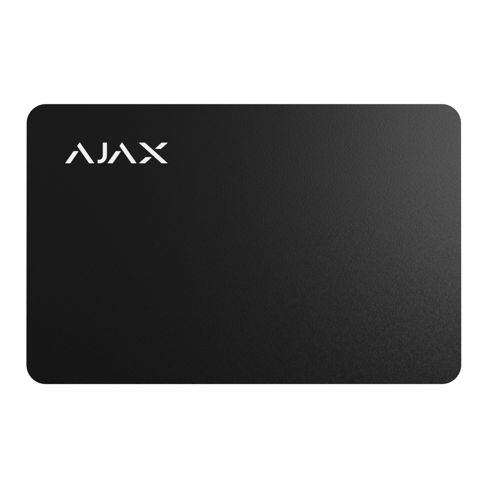 Ajax Tarjeta de acceso sin contacto color negro AJ-PASS-B