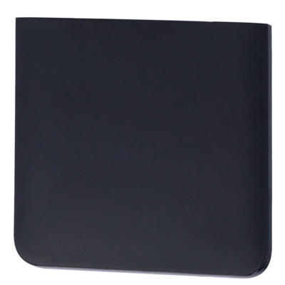 Ajax Panel táctil para un interruptor de luz vertical color negro AJ-SIDEBUTTON-1G2W-B-VERT