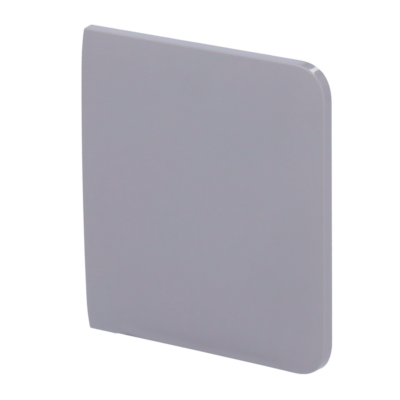 Ajax Panel táctil para un interruptor de luz color gris AJ-SIDEBUTTON-1G2W-GRE