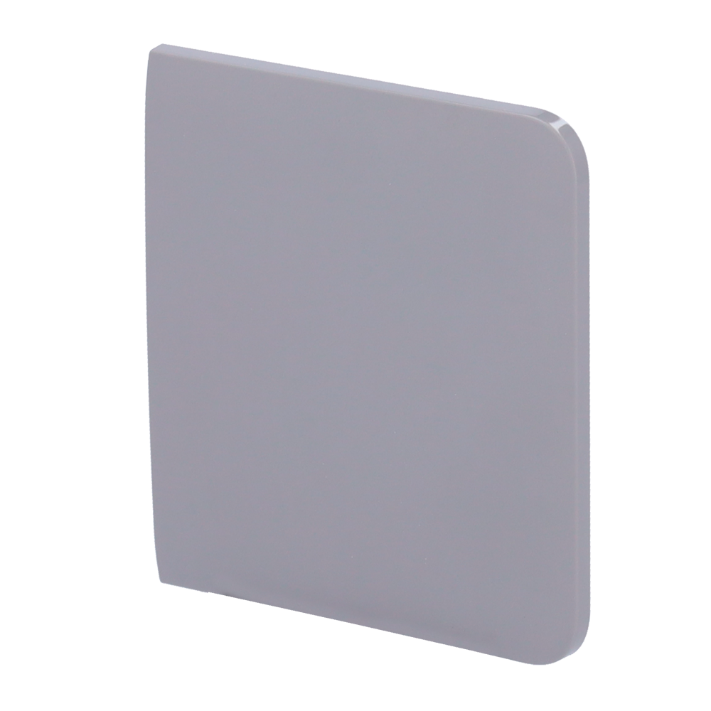 Ajax Panel táctil para un interruptor de luz color gris AJ-SIDEBUTTON-1G2W-GRE