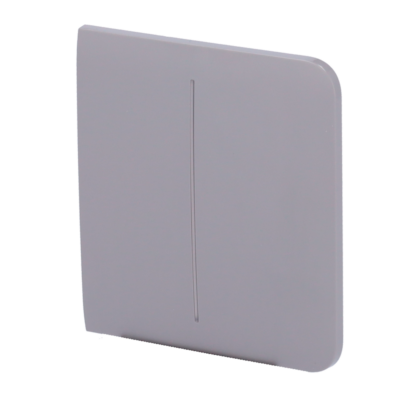Ajax Panel táctil para interruptor de luz doble color gris AJ-SIDEBUTTON-2G-GRE