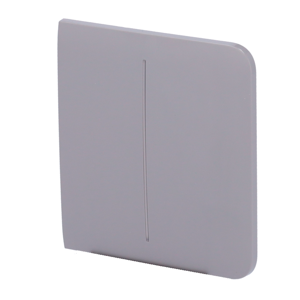 Ajax Panel táctil para interruptor de luz doble color gris AJ-SIDEBUTTON-2G-GRE