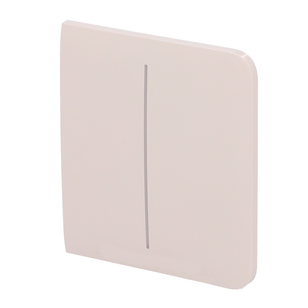 Ajax Panel táctil para interruptor de luz doble color marfil AJ-SIDEBUTTON-2G-IVO