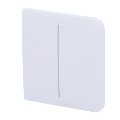 Ajax Panel táctil para interruptor de luz doble color blanco AJ-SIDEBUTTON-2G-W