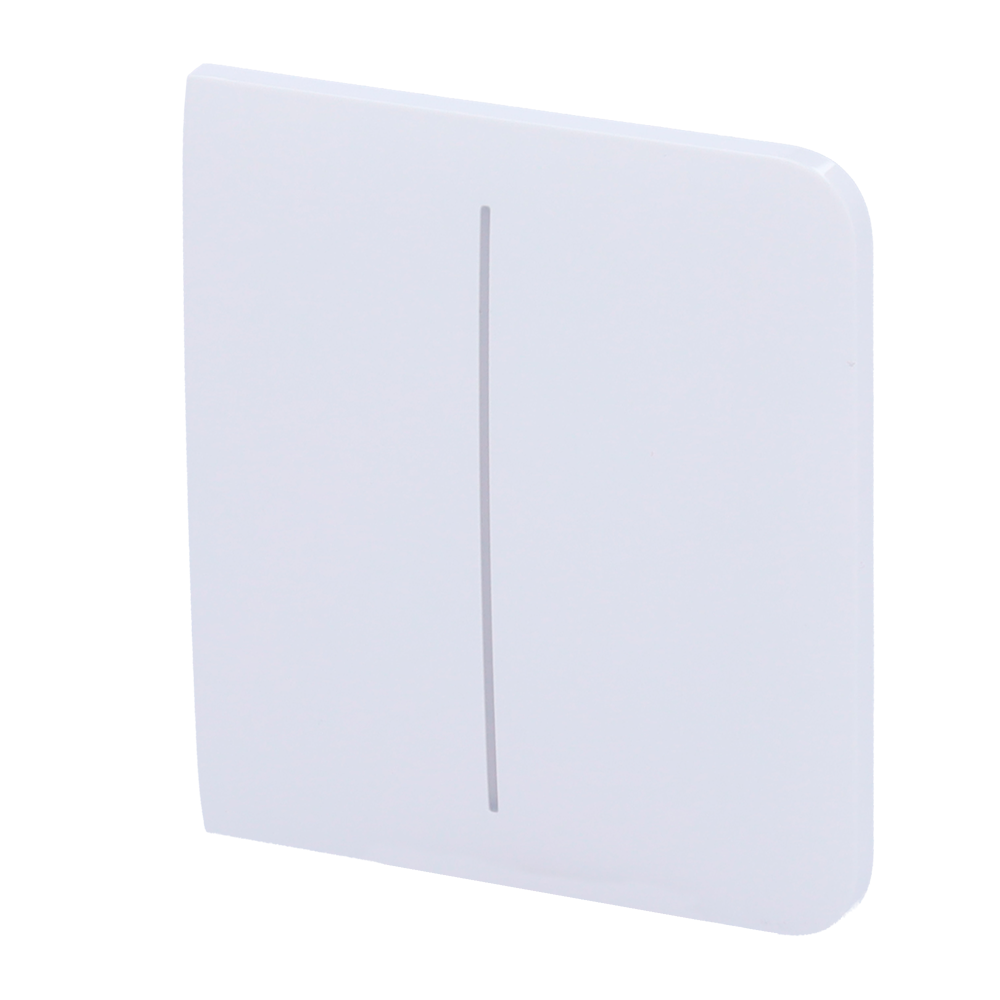 Ajax Panel táctil para interruptor de luz doble color blanco AJ-SIDEBUTTON-2G-W