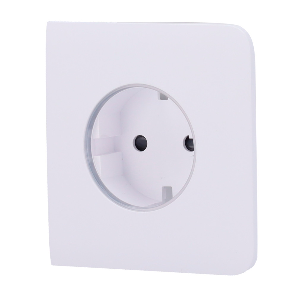 Ajax Tapa lateral para enchufe inteligente tipo F color blanco AJ-SIDECOVER-SMART-W