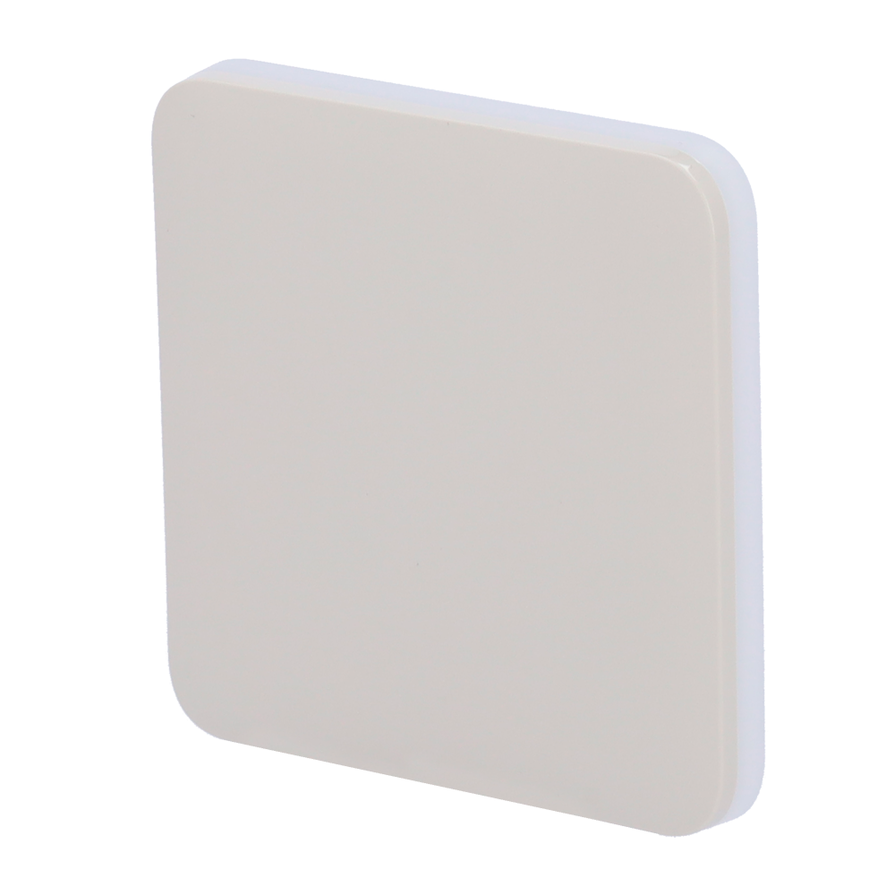 Ajax Panel táctil para un interruptor de luz color ostra AJ-SOLOBUTTON-1G2W-OYS
