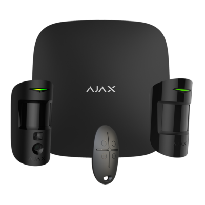 Ajax Kit de alarma profesional Certificado Grado 2 color negro AJ-STARTERKIT-CAM-MP-B