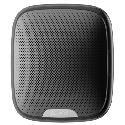 Ajax Sirena para exterior Certificado grado 2 color negro AJ-STREETSIREN-B