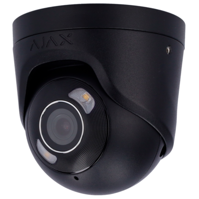 Ajax Cámara IP Turret 5 Megapixel Ajax color negro 5 MP, 2.8 mm AJ-TURRETCAM-5-HL-B