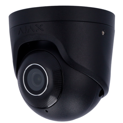 Ajax Cámara IP Turret 8 Megapixel Ajax color negro 8 MP, 2.8 mm AJ-TURRETCAM-8-B