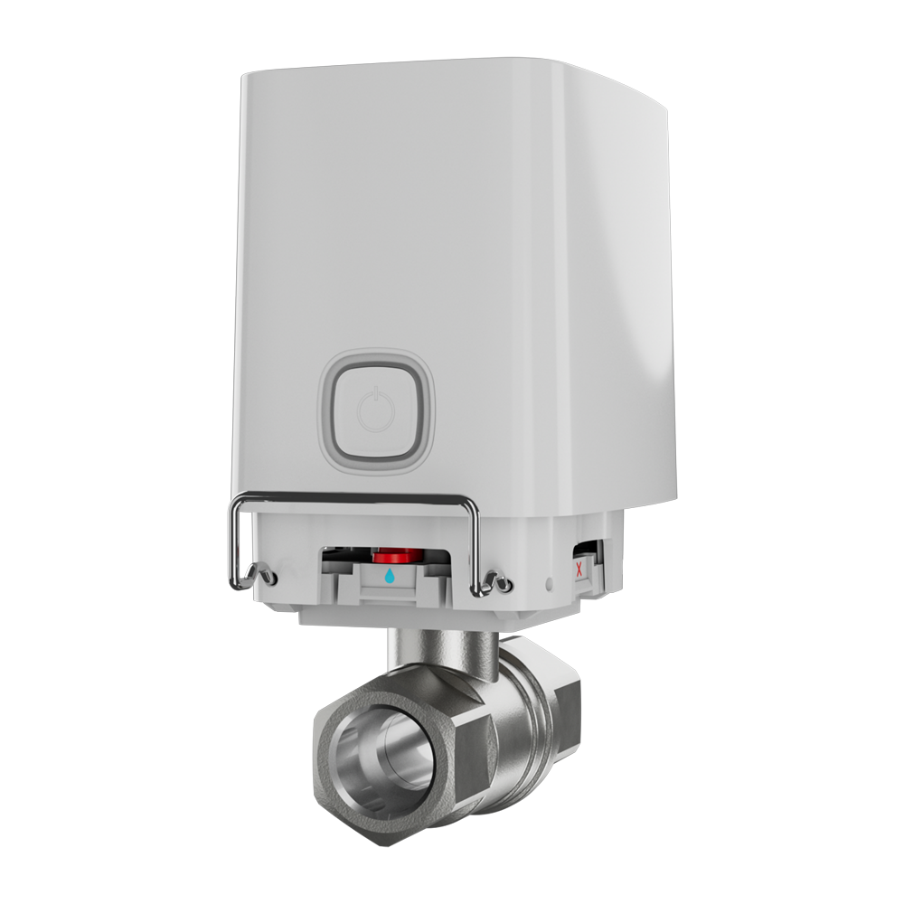 Ajax Electroválvula de cierre de agua color blanco AJ-WATERSTOP-1-W