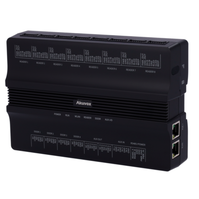 Akuvox Controladora de acceso PoE Tarjeta, QR y PIN AK-A095