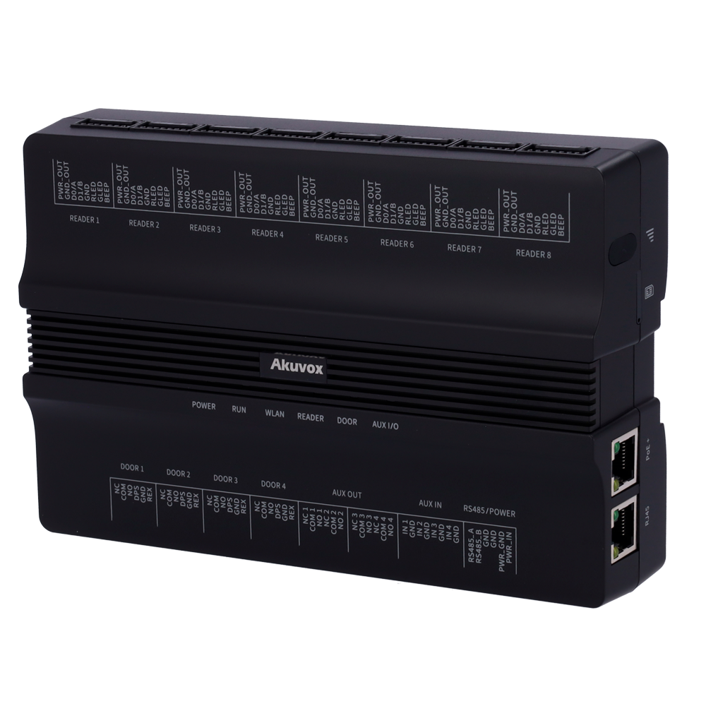 Akuvox Controladora de acceso PoE Tarjeta y PIN AK-A095