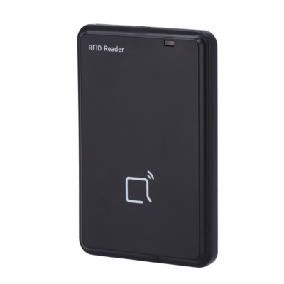 Akuvox Lector de tarjetas USB MF 13.56 MHz, EM RFID 125 kHz y BLE AK-ACR-CID01-BLACK
