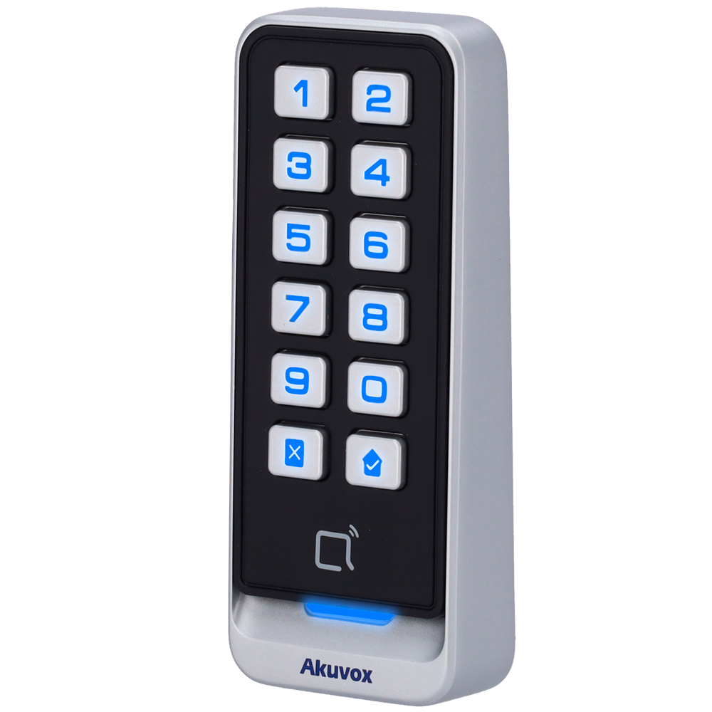 Akuvox Lector de acceso Acceso por tarjeta EM/MF y PIN AK-ACR-CRM11
