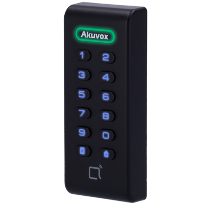 Akuvox Lector de acceso Acceso por tarjeta EM/MF y PIN AK-ACR-CRP11