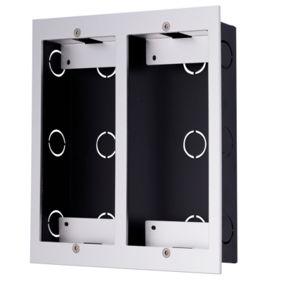Akuvox Panel frontal y caja de registro encastrada AK-BR-R20B-F2