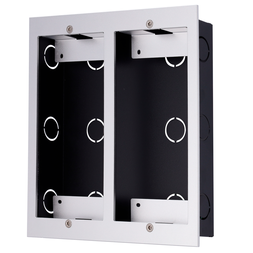 Akuvox Panel frontal y caja de registro encastrada AK-BR-R20B-F2