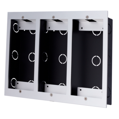 Akuvox Panel frontal y caja de registro encastrada AK-BR-R20B-F3