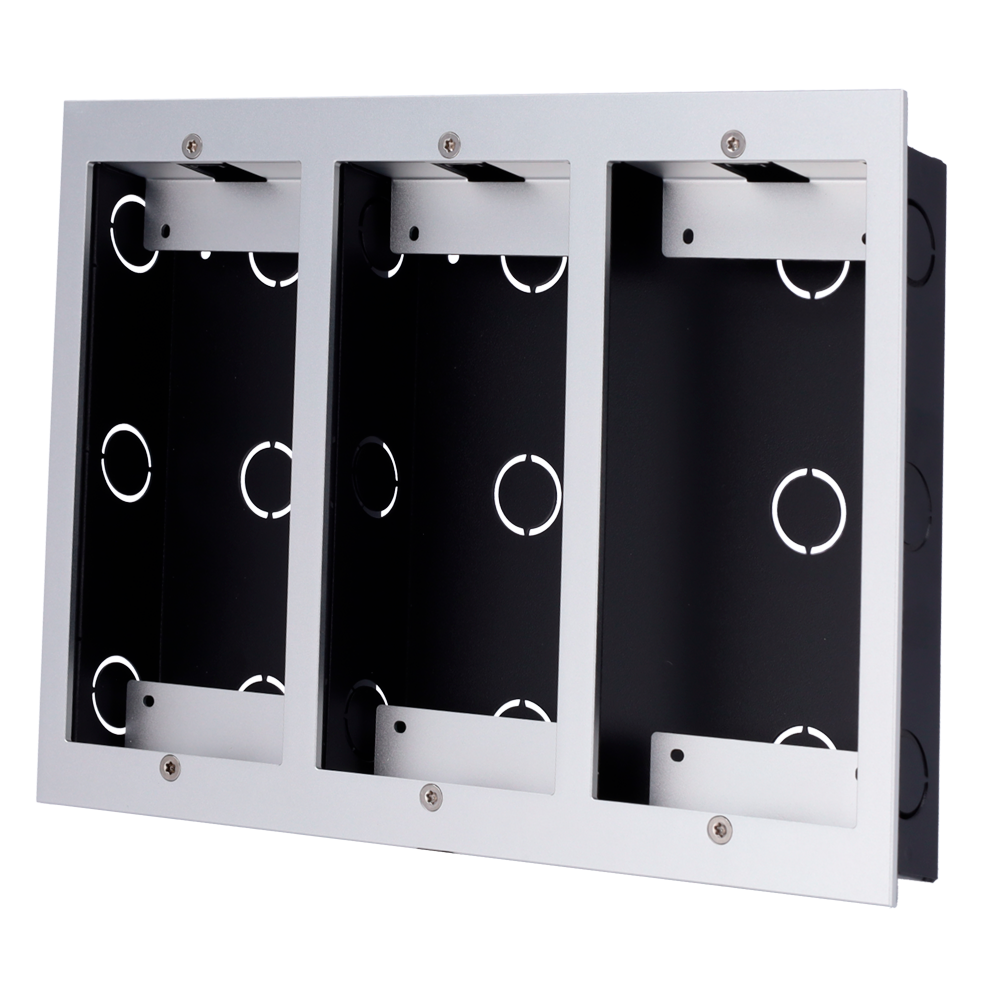 Akuvox Panel frontal y caja de registro encastrada AK-BR-R20B-F3