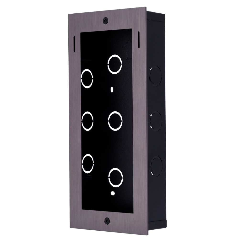 Akuvox Panel frontal y caja de registro encastrada AK-BR-X912-F