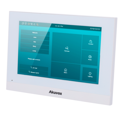 Akuvox Monitor Linux para videoportero AK-C313W-LP-2-WHITE