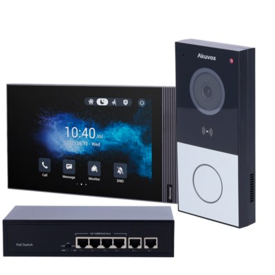 Akuvox Kit de videoportero en superficie Linux AK-KIT03-IP