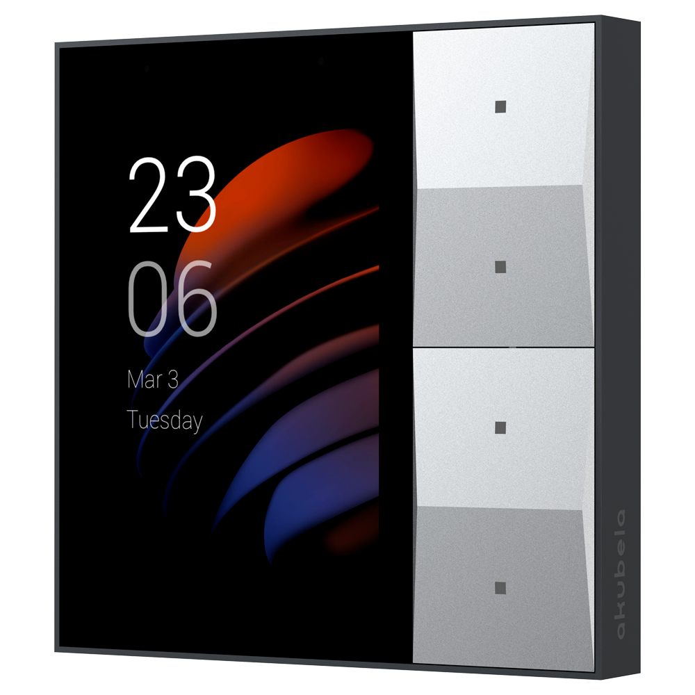 Akubela Monitor Linux para domótica Pantalla TFT de 3.27" AK-KS41-KNX-EU