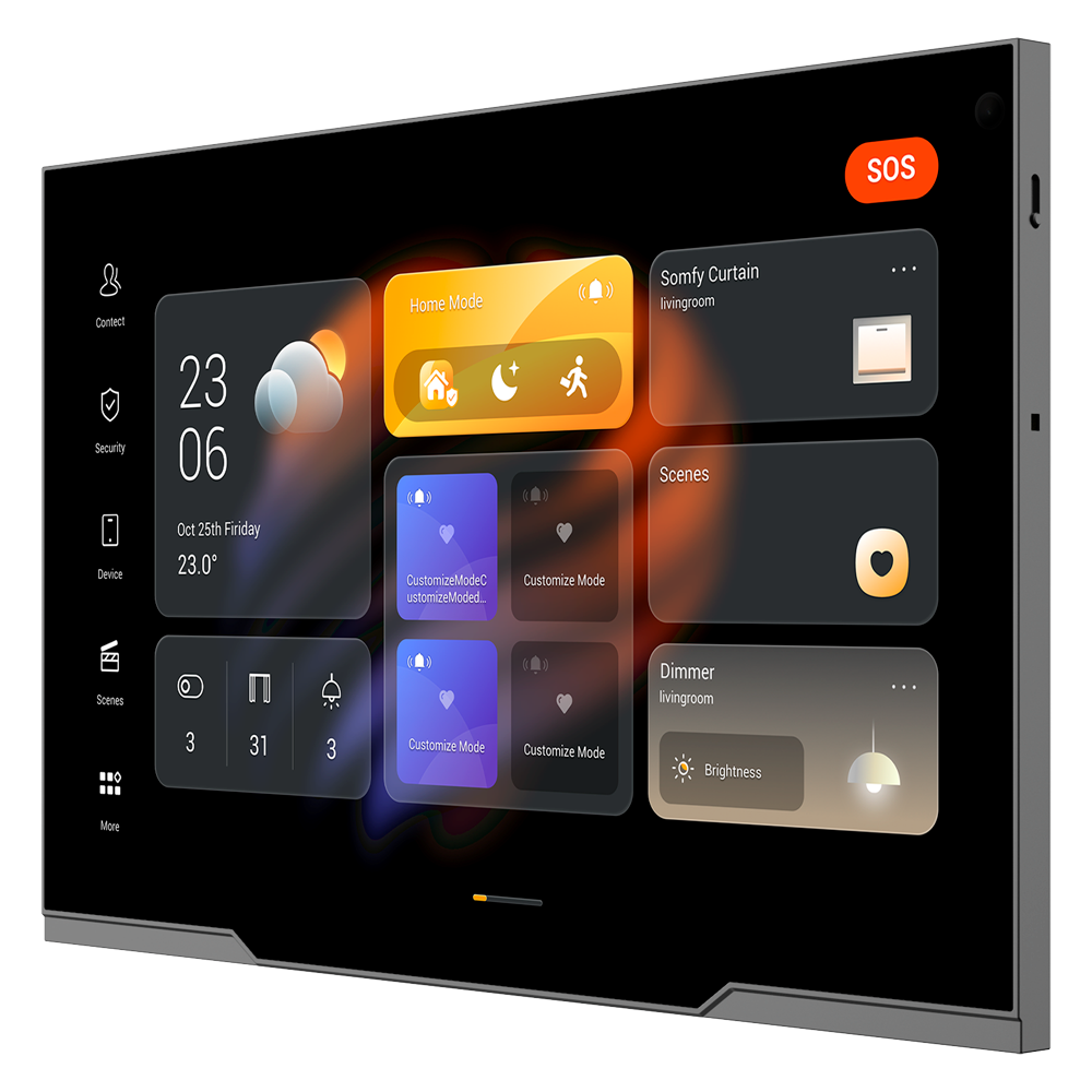 Akubela Monitor Android 12.0 para domótica AK-PHX1-KNX-EU