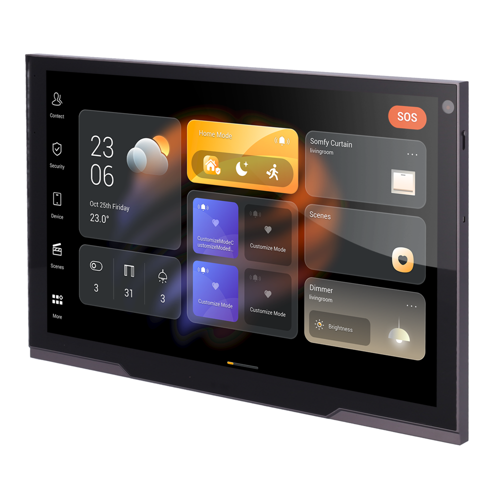 Akubela Monitor Android 12.0 para domótica AK-PHX1-POE-ST