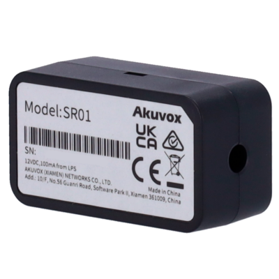 Akuvox Módulo de puerta segura Tamaño reducido para cajas de mecanismo AK-SR01