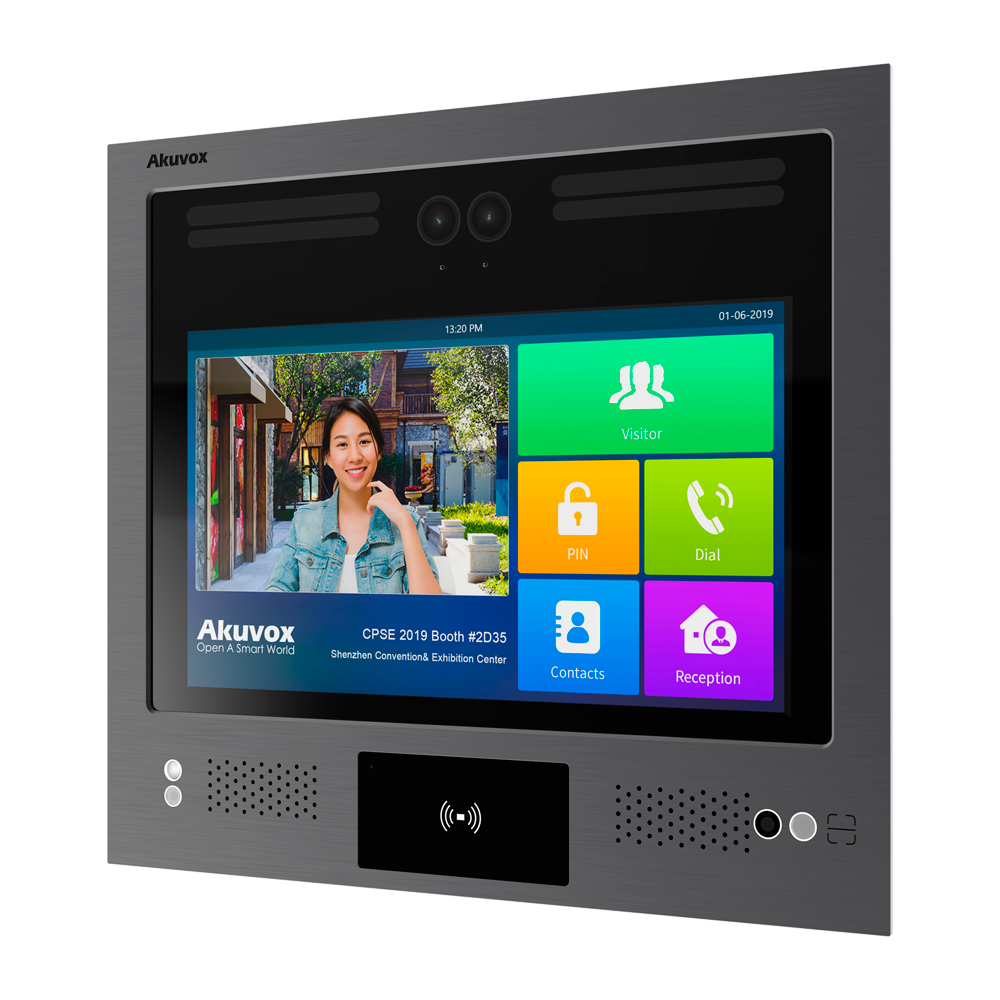 Akuvox Videoportero IP antivandálico IK08 AK-X916S-L