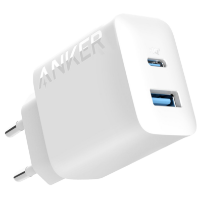 Anker Cargador USB color blanco ANK-234-WCHARGER-20W1A1C-W