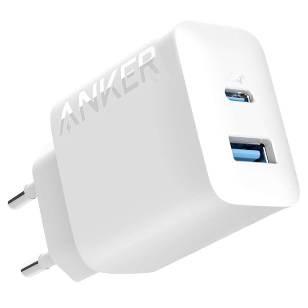 Anker Cargador USB color blanco ANK-234-WCHARGER-20W1A1C-W
