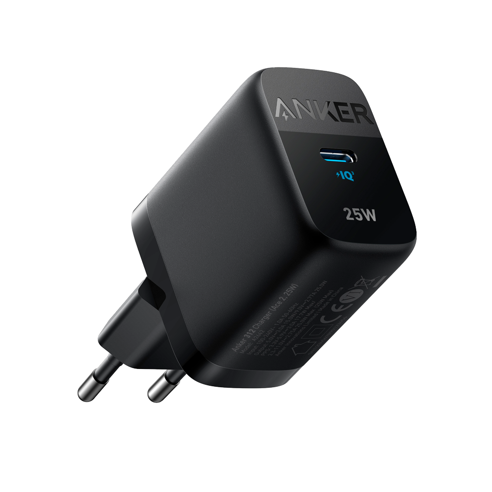 Anker Cargador USB color negro ANK-312-WCHARGER-25W1C-B