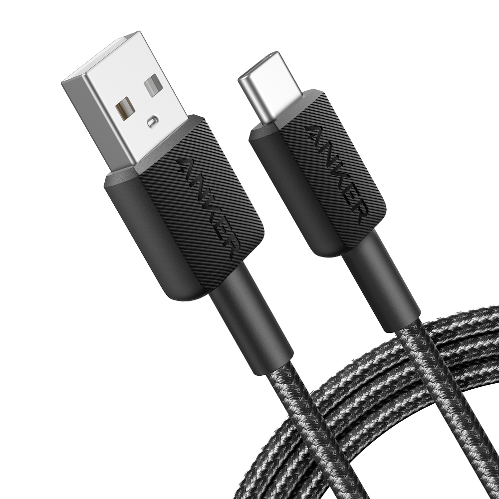 Anker Cable USB2.0 color negro ANK-322-USBA-USBC-180-B